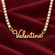 Collar Miorela Tennis con nombre Valentina · detalle