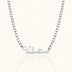 Collar Miorela Tennis con nombre Valentina · plata